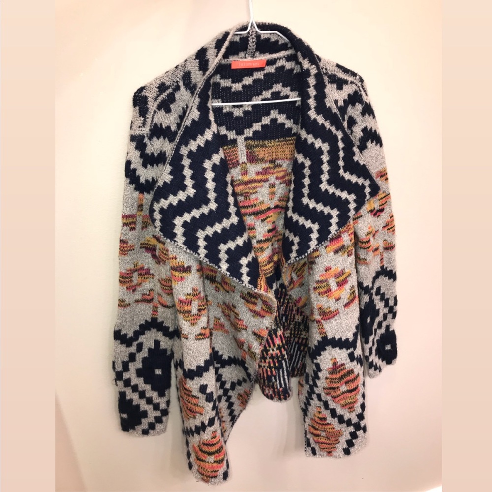 Patterned Cardigan